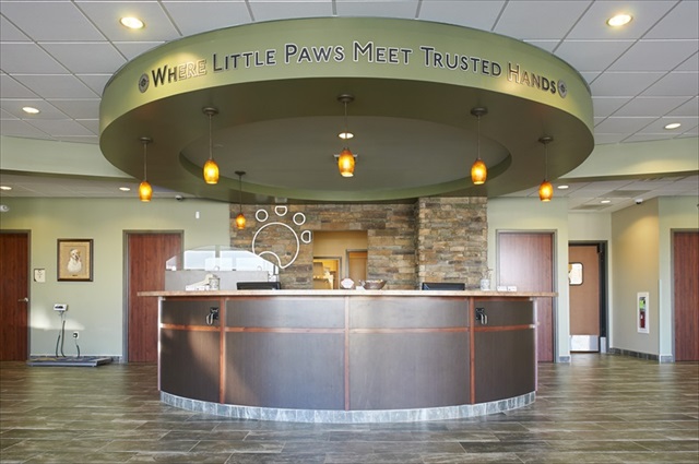 Good Hope Animal Hospital front desk